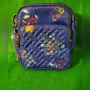 Lug Can Can Crossbody Bag, Bouquet Blue